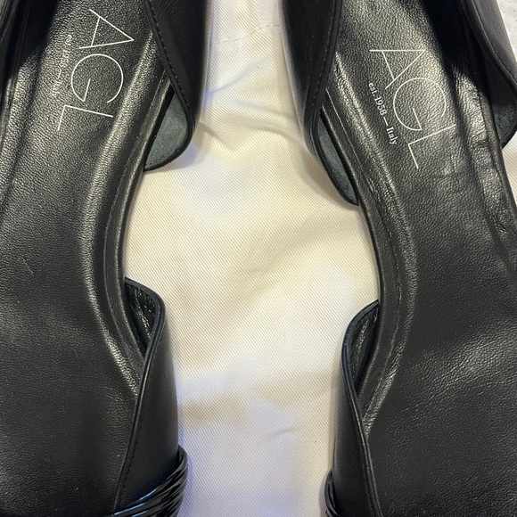 AGL black D’Orsay Flats - Picture 9 of 9